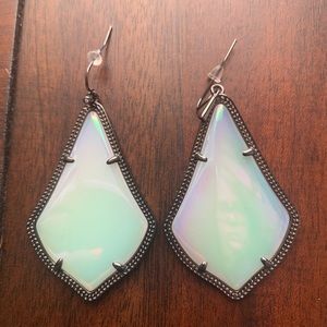 ***SOLD***Kendra Scott Custom Opalite Alexandra Earrings